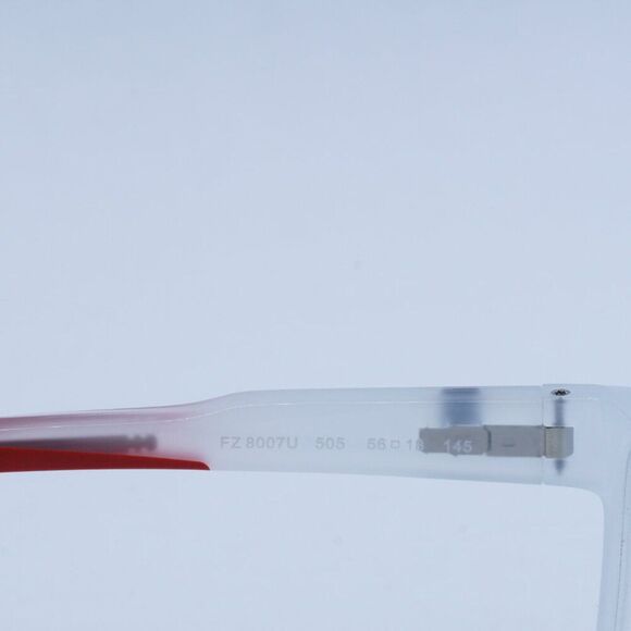 🕶️ New Ferrari Scuderia FZ8007U 505 Eyeglasses - Transparent Grey Frame - Picture 6 of 9
